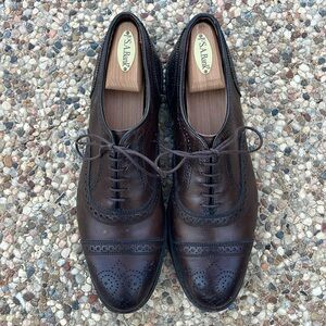 Allen Edmonds Strand - Brown leather - 10D